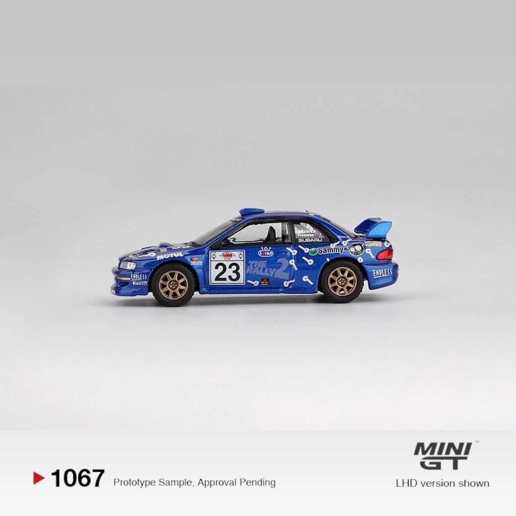Mô hình xe Subaru Impreza WRC99 #23 2000 1:64 MiniGT