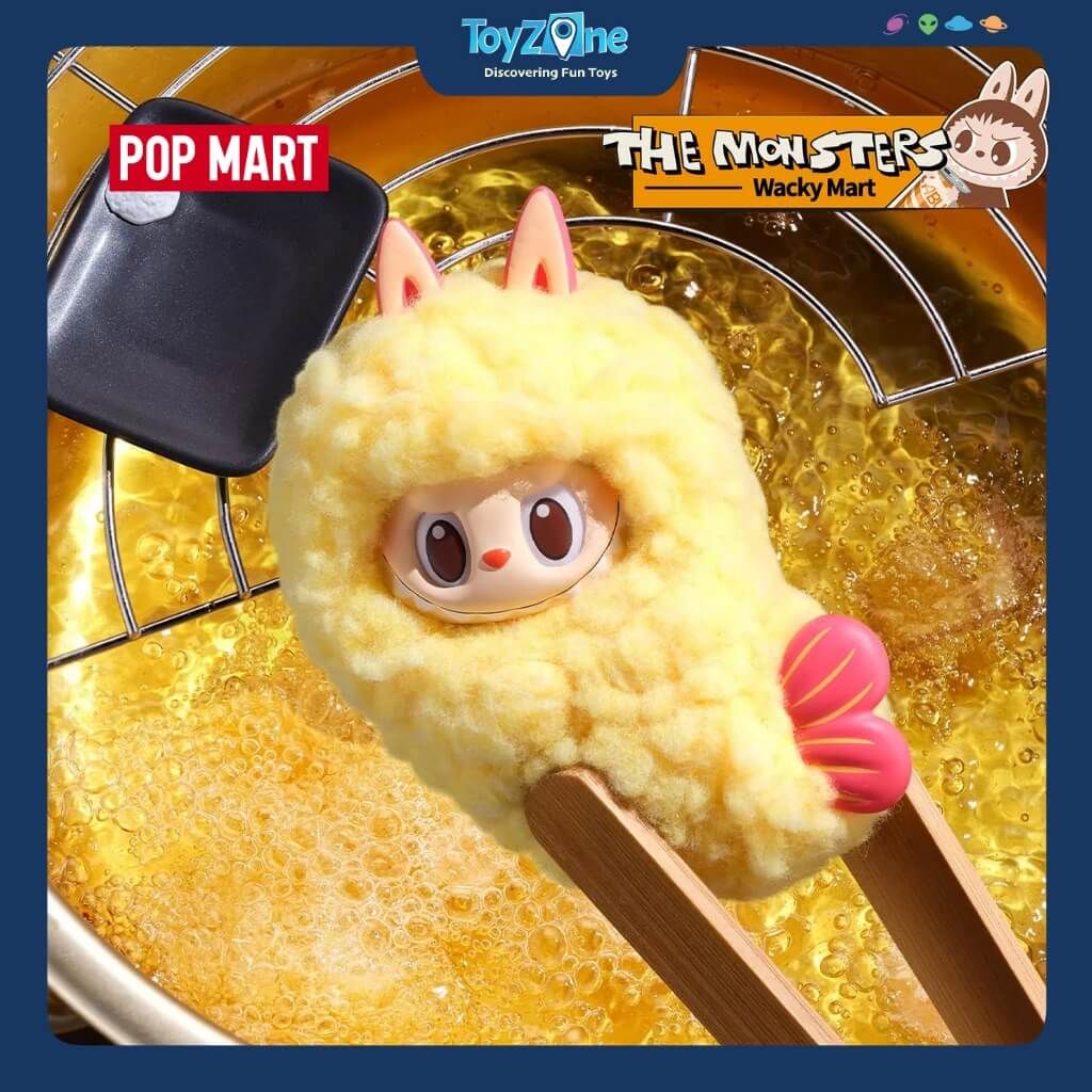 Mô hình đồ chơi Blind box Labubu The Monsters Wacky Mart ( Siêu Thị Kỳ Lạ ) Series Figures POP MART