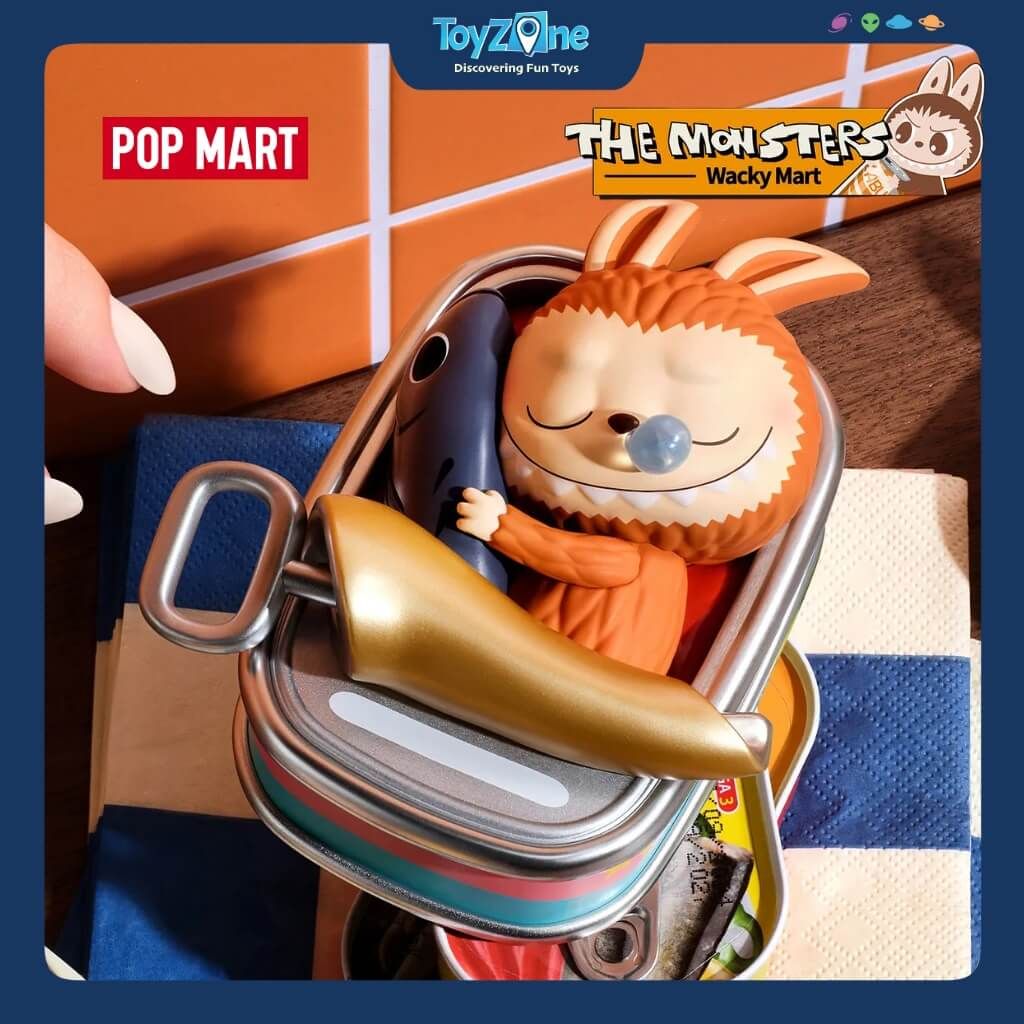 Mô hình đồ chơi Blind box Labubu The Monsters Wacky Mart ( Siêu Thị Kỳ Lạ ) Series Figures POP MART