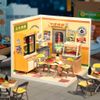 Mô hình lắp ráp nhà nhựa DIY Quầy Ẩm Thực Đêm Rolife Night Out Food Stall DW022 ROBOTIME