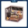 Mô hình lắp ráp nhà nhựa DIY Cửa Hàng Bánh Ngọt Rolife Super Creator Golden Wheat Bakery DW005 ROBOTIME