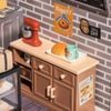 Mô hình lắp ráp nhà nhựa DIY Cửa Hàng Bánh Ngọt Rolife Super Creator Golden Wheat Bakery DW005 ROBOTIME