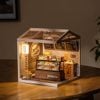 Mô hình lắp ráp nhà nhựa DIY Cửa Hàng Bánh Ngọt Rolife Super Creator Golden Wheat Bakery DW005 ROBOTIME
