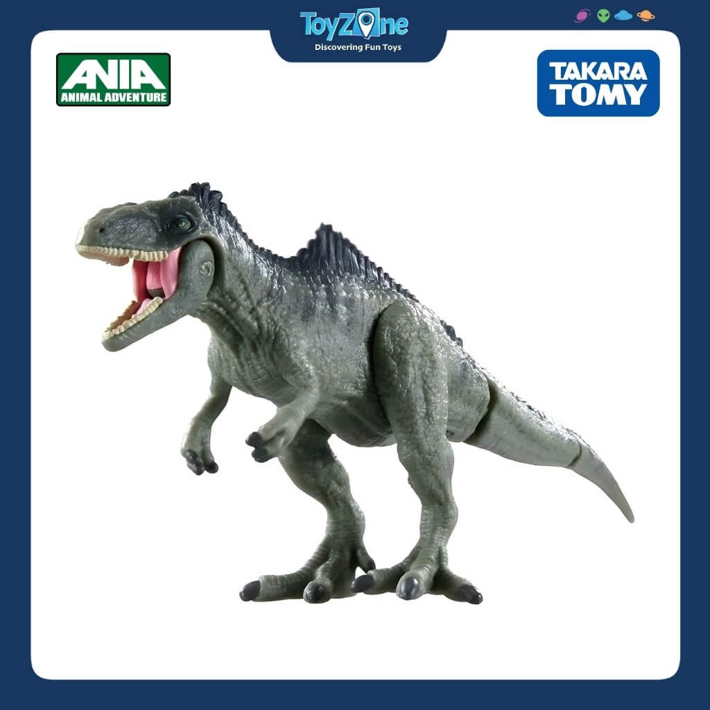 Mô hình đồ chơi Khủng Long Khổng Lồ ANIA Jurassic World Giganotosaurus ( With Battle Card ) TAKARA TOMY