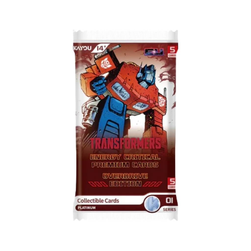 Bộ thẻ sưu tập Transformers Energy Critical Collection Trading Card KAYOU