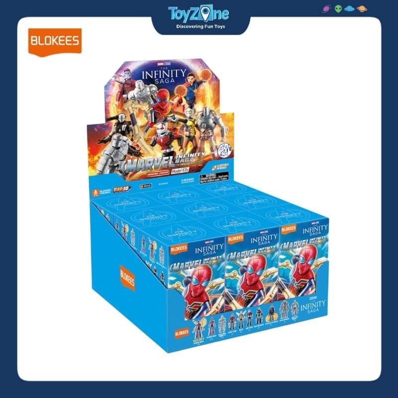 Mô hình đồ chơi Lắp ráp Blind box Marvel Infinity Saga Series 02 The Amazing Miracle Model Kits BLOKEES