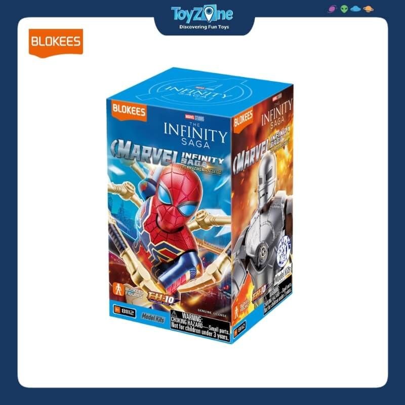 Mô hình đồ chơi Lắp ráp Blind box Marvel Infinity Saga Series 02 The Amazing Miracle Model Kits BLOKEES