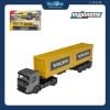 Đồ chơi mô hình xe tải vận chuyển Volvo Construction Transporter MAJORETTE