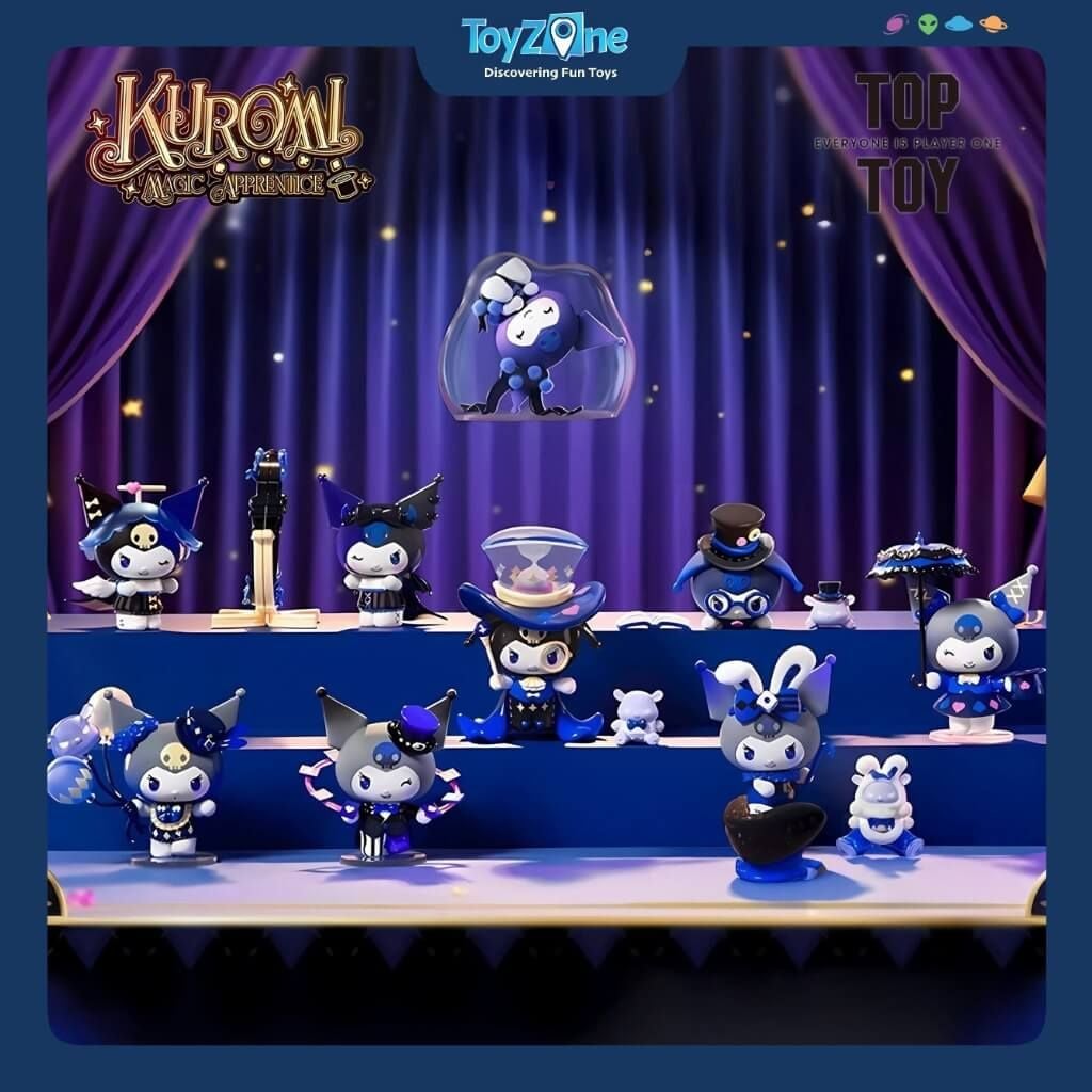 Mô hình đồ chơi Blind box Kuromi Magic Apprentice Series Figures ( Học Viên Ma Thuật ) TOP TOY