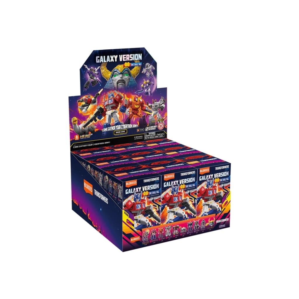 Mô hình đồ chơi lắp ráp Blind box Transformer Galaxy Version 08 One Shall Fall Model Kits BLOKEES