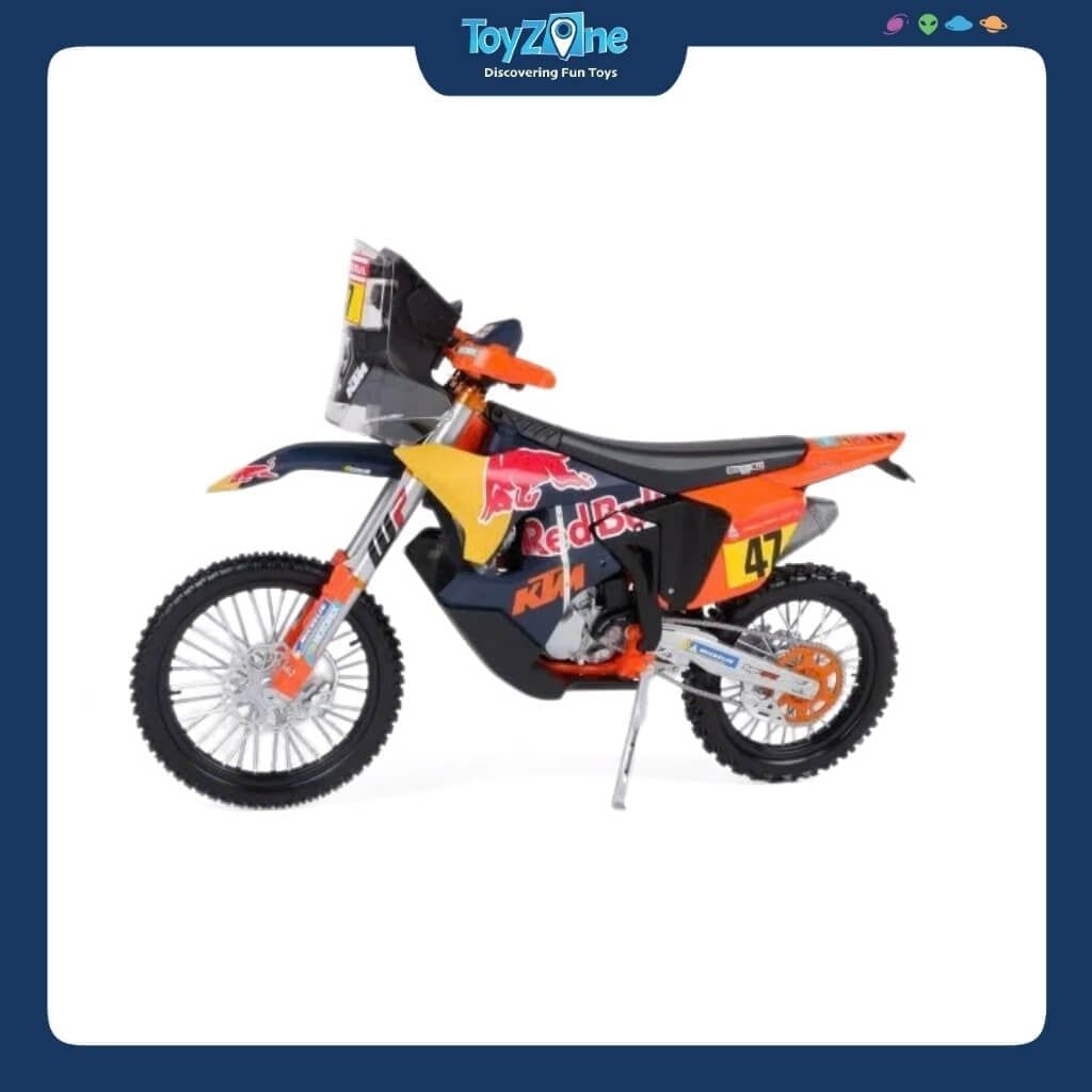 Mô hình xe Red Bull KTM 450 Rally Dakar 2024 1:6 MAISTO