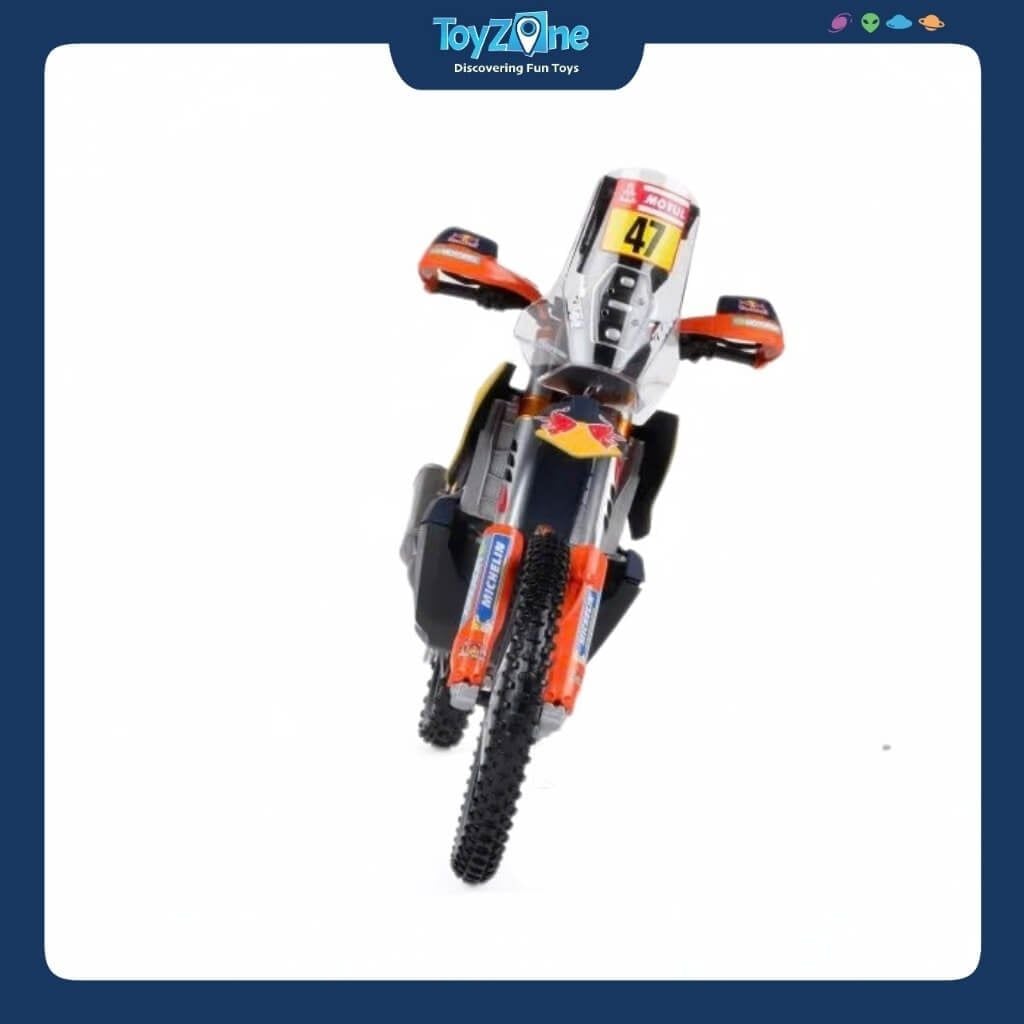 Mô hình xe Red Bull KTM 450 Rally Dakar 2024 1:6 MAISTO