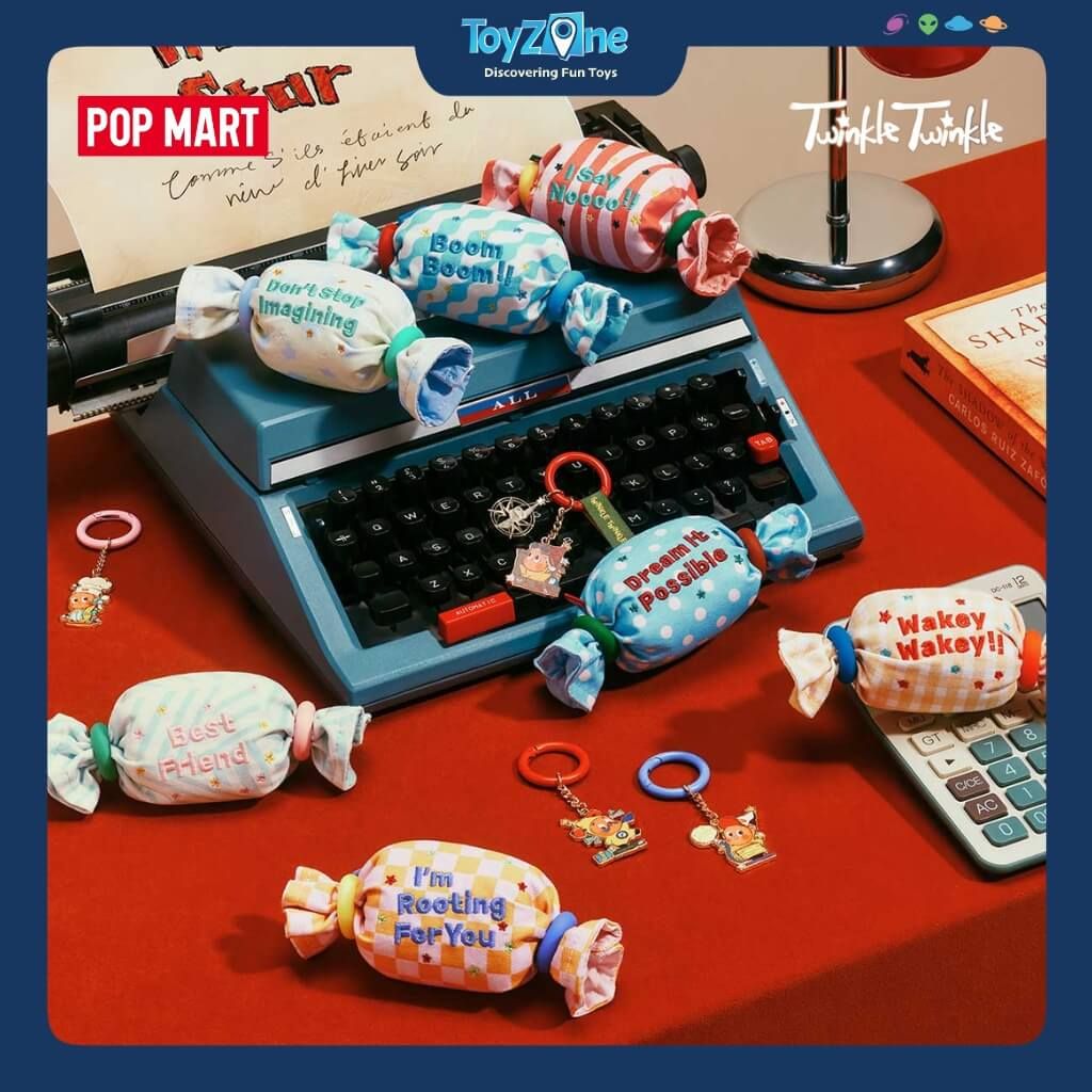 Mô hình Blind box móc khóa Twinkle Twinkle Be A Little Star ( Hãy Là Một Ngôi Sao Nhỏ ) Series Mini Bag Pendant POP MART