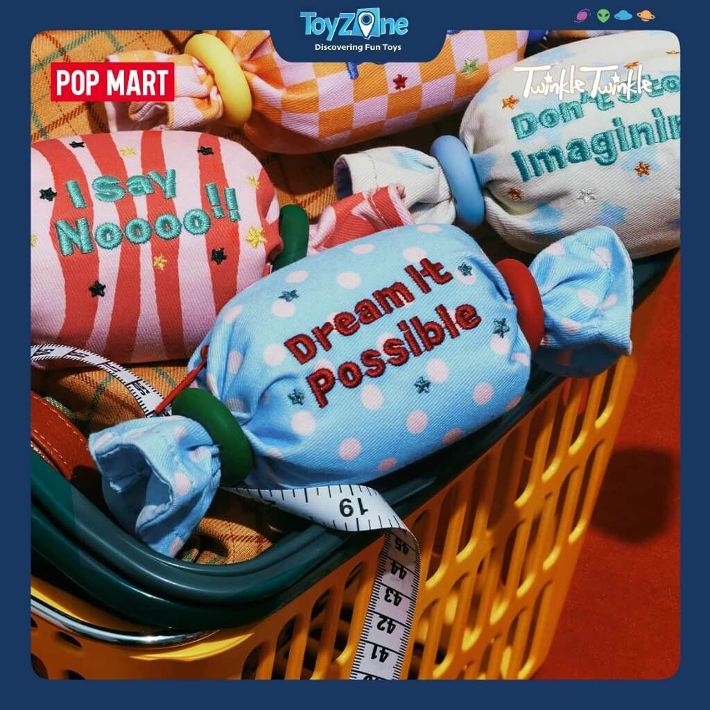 Mô hình Blind box móc khóa Twinkle Twinkle Be A Little Star ( Hãy Là Một Ngôi Sao Nhỏ ) Series Mini Bag Pendant POP MART