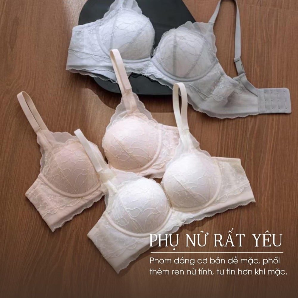 Áo lót ren không gọng mút vừa A0K11