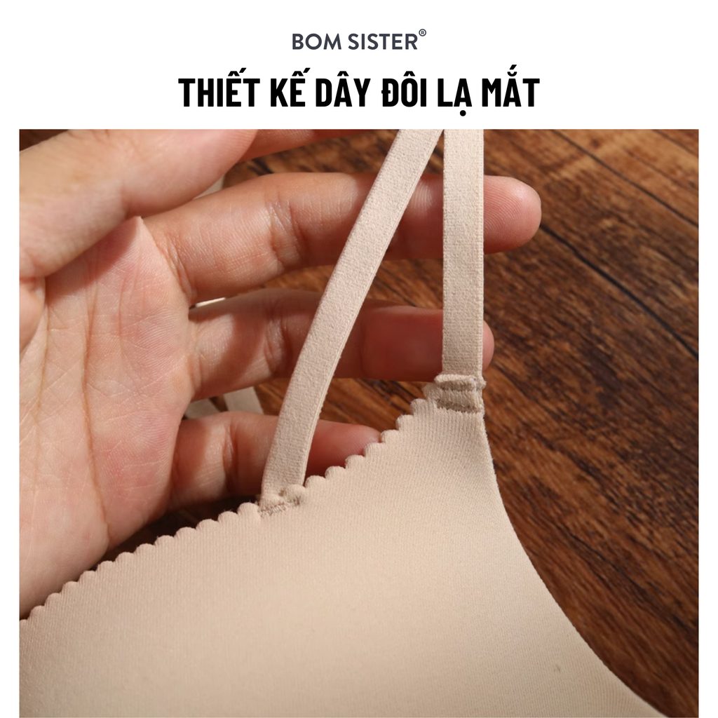 Áo lót dây đôi nâng ngực cài trước, mặc được nhiều kiểu A2049