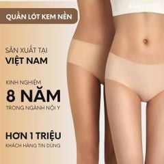 [FREESHIP] Combo 5 Quần Lót Kem Nền Không Viền – Mặc Như Không, Mát Mẻ Cả Ngày P0310