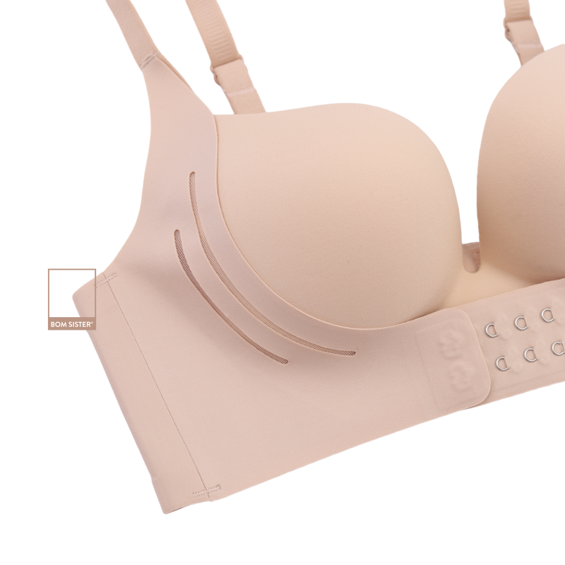 Áo lót nâng ngực cài trước, mút bàn tay nâng ngực đến 7cm A2054