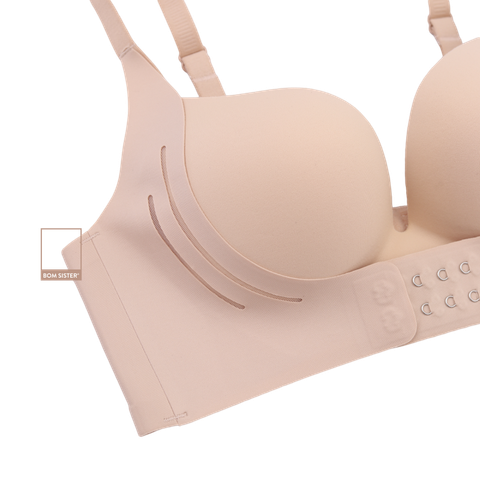 Áo lót nâng ngực cài trước, mút bàn tay nâng ngực đến 7cm A2054