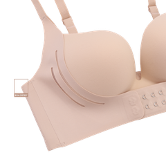 Áo lót nâng ngực cài trước, mút bàn tay nâng ngực đến 7cm A2054