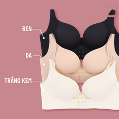 Áo lót nâng ngực cài trước, mút bàn tay nâng ngực đến 7cm A2054