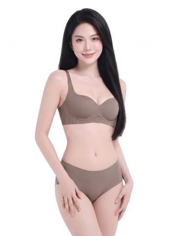Áo ngực chỉnh dáng, mặc áo dài su không gọng dây may liền - MU2506