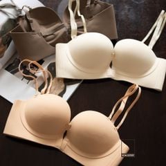 Áo lót nâng ngực mút bàn tay, cài trước, mặc được với nhiều kiểu trang phục hở A2075
