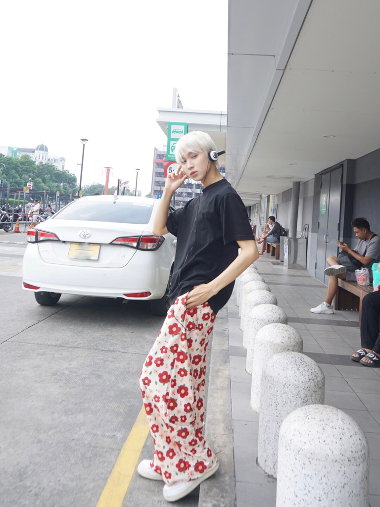 Quần lười caro, dáng suộng rộng che khuyết điểm chân, dễ mặc dễ phối Munii MN2010