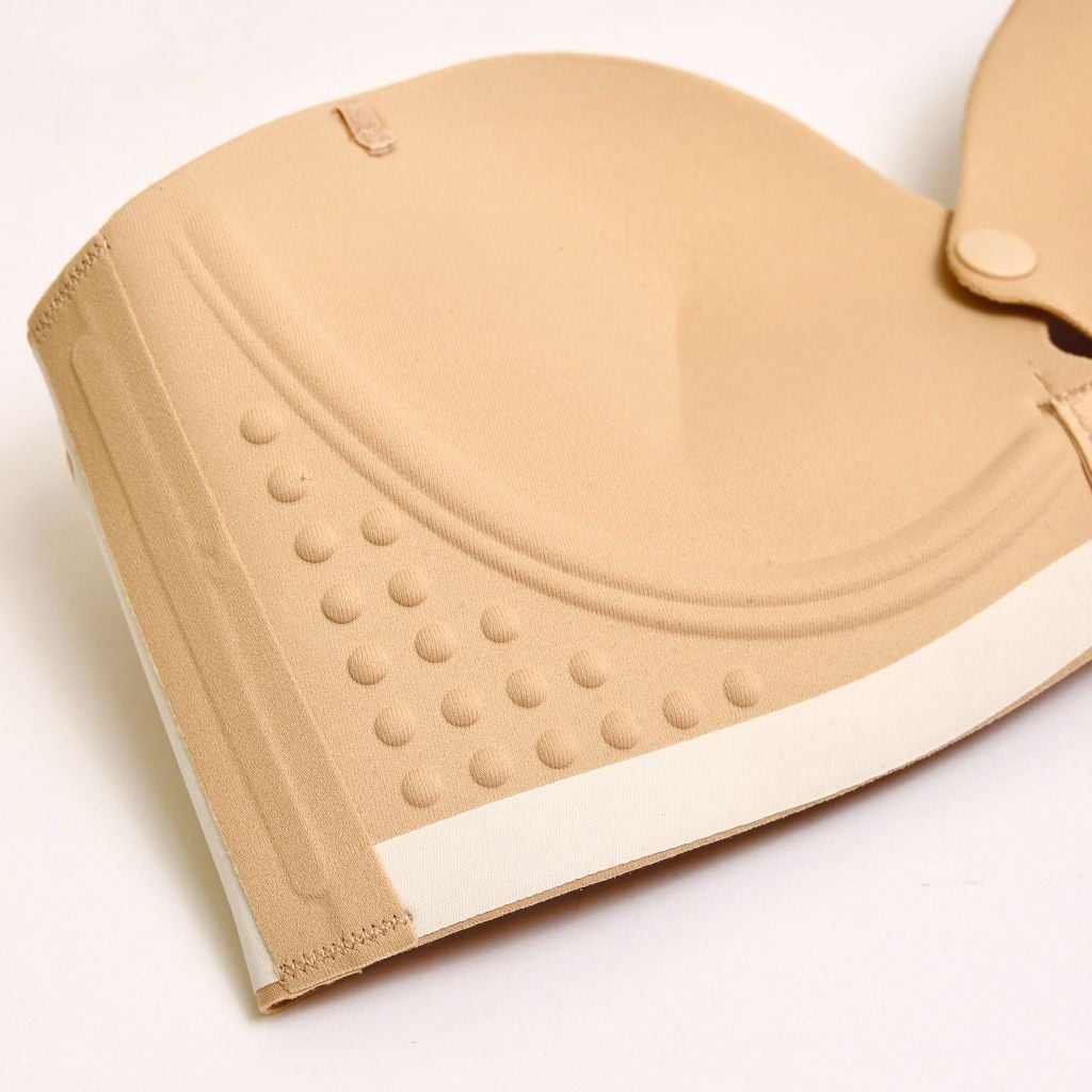 Áo lót cúp ngang không dây, áo ngực quây không gọng, mút 2cm tặng kèm dây áo BOM Sister A947