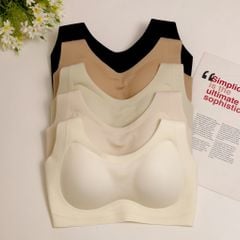 Áo lót su không gọng thoải mái, mút nâng vừa A0K12