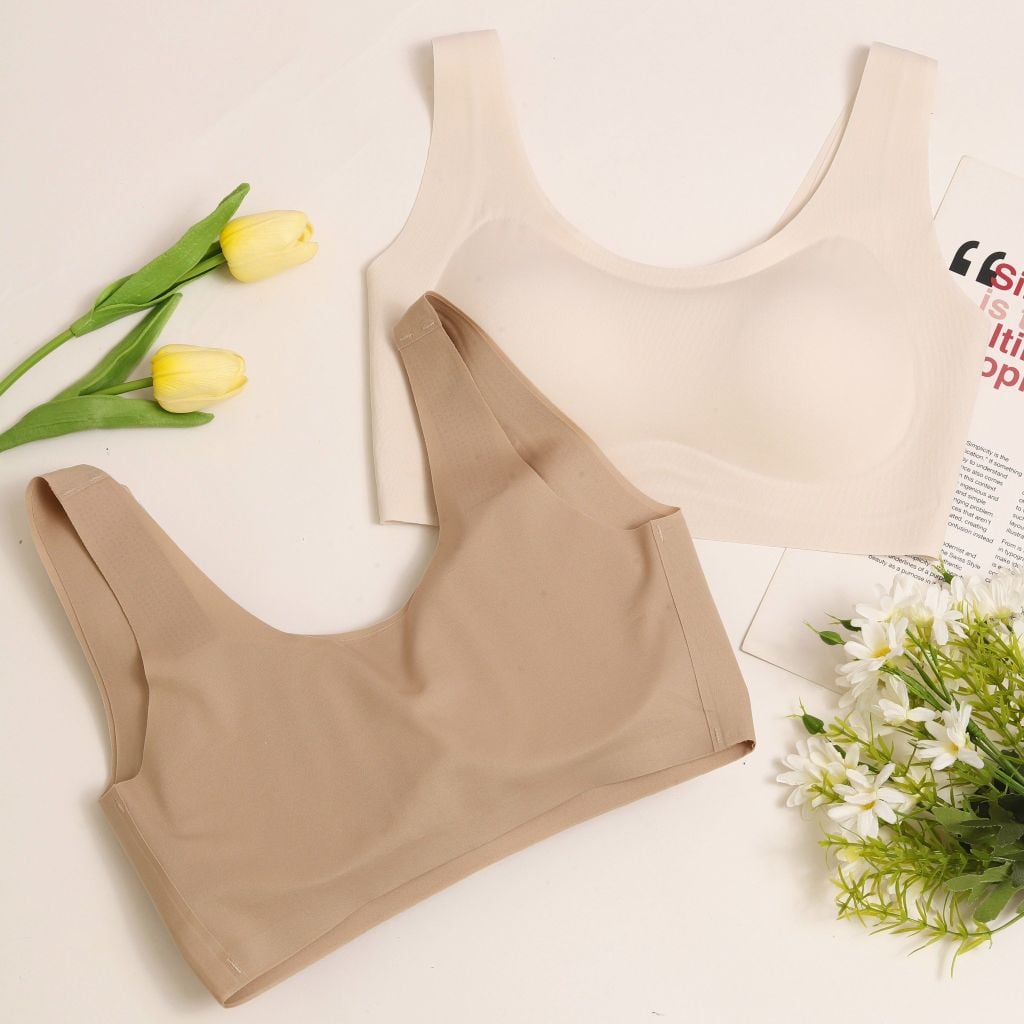 Áo lót su không gọng thoải mái, mút nâng vừa A0K12