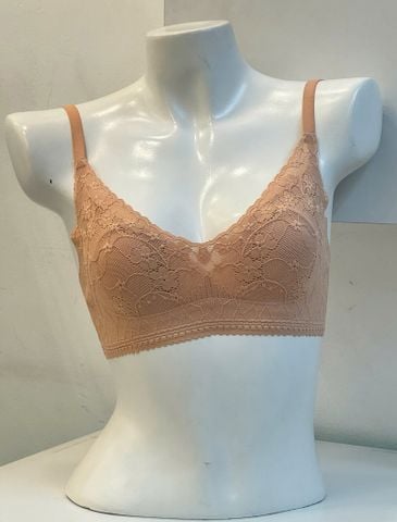 Áo lót không gọng mút mỏng phối ren BOM SISTER A2009