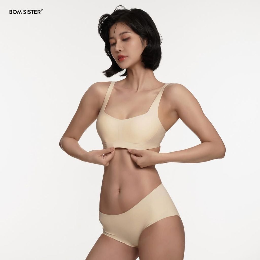 Áo ngực Munii không gọng mút mỏng rời tôn vòng 1 chất su MU0310
