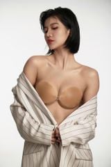 BOM Sister x Ngọc Trinh - Áo dán cài trước diện trang phục hở có nhiều tone màu BOM Sister D005