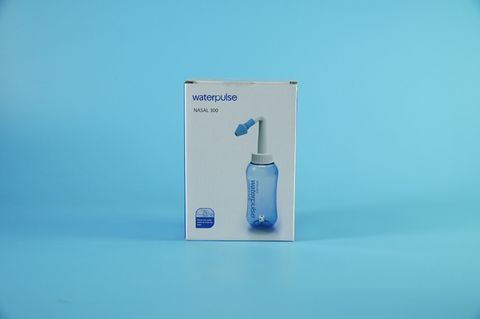  Bình rửa mũi áp lực Waterpulse, dụng cụ rửa mũi xịt đờm bé và người lớn mạnh - 300ml 