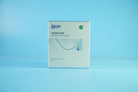 Chỉ phẩu thuật tan chậm tự nhiên CPT TRUSTIGUT (C) - CHROMIC CATGUT / Nhiều cỡ 