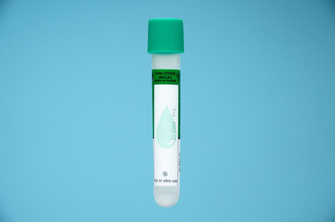  Ống nghiệm Citrate 3,8%HTM 1ml & 2ml xét nghiệm đông máu nắp xanh lá, mous thấp 