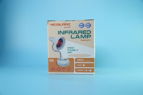  Đèn hồng ngoại spa trị liệu MEDILAMP đèn soi vàng da - Cao 150cm, tùy chọn dimmer 