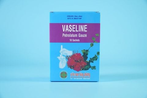  Gạc Vaseline SPA làm mềm mịn da, gạc bỏng da khô nứt - Gói gạc Petrolatum 18CMx20CM 
