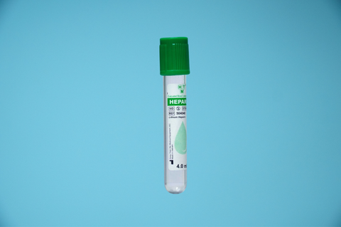  Ống nghiệm HEPARIN LITHIUM CHÂN KHÔNG HTM 2ml & 4ml tách huyết tương, nắp xanh lá 