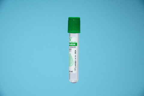  Ống nghiệm HEPARIN LITHIUM CHÂN KHÔNG HTM 2ml & 4ml tách huyết tương, nắp xanh lá 