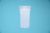  Lọ nhựa đựng mẫu PP trong 50ml & 100ml HTM nắp trắng không nhãn 
