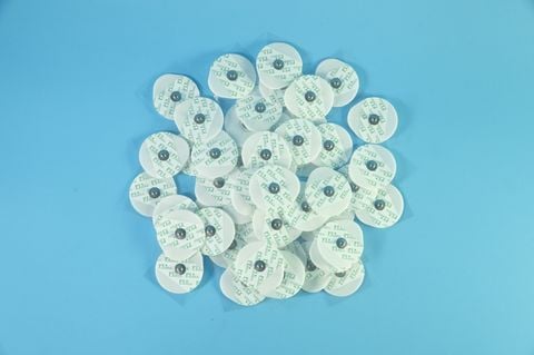  Túi 50 miếng dán điện tim PT Medical điện cực tim siêu dính - Hình bầu 