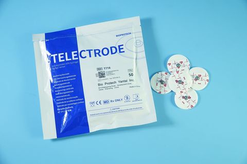  Túi 50 miếng dán điện cực tim TELECTRODE T716 điện cực máy điện tim 