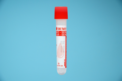  Ống nghiệm Serum HTM 1ml & 2ml nắp đỏ, tách huyết thanh sinh hóa 