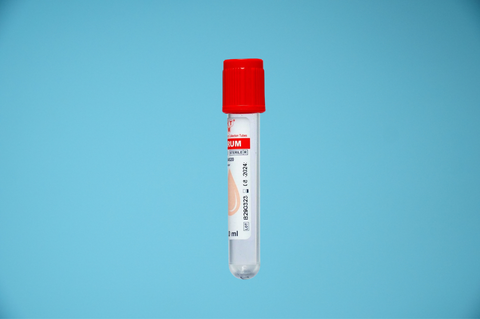  Ống nghiệm SERUM CHÂN KHÔNG HTM 4ml nắp đỏ, tách huyết thanh sinh hóa 