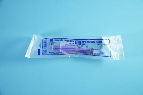  Bơm uống thuốc cho trẻ MPV, bơm tiếp thuốc cho bé - 5ml dụng cụ uống thuốc đầu to 