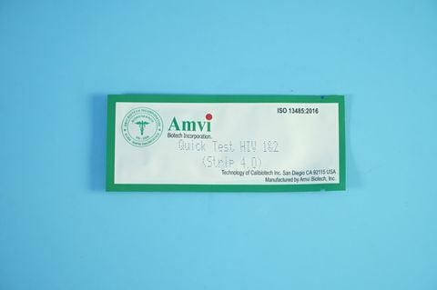  Bộ test nhanh HIV 1&2 AMVI USA, quick test nhanh HIV que thử HIV kiểm tra tại nhà - Loại VIP 