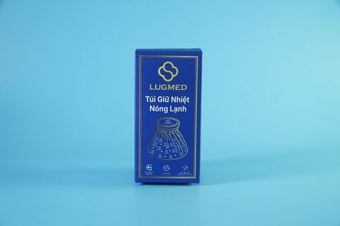  Túi chườm nóng lạnh vải LUGMED hoa văn, túi chườm bụng, chấn thương - Nhiều cỡ 