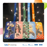  Dây đeo thẻ bảng tên sinh viên nhân vật Demon Slayer 